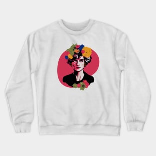 Crown of Flowers - Princess Diana Crewneck Sweatshirt